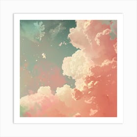 Clouds In The Sky Art Print