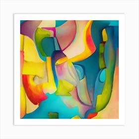 Abstract Painting Art Print