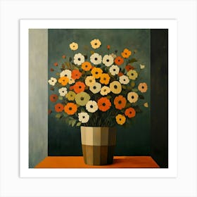 Winter Flowers 10 Art Print