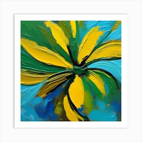 Yellow Flower Art Print