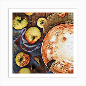 Apple Pie Art Print