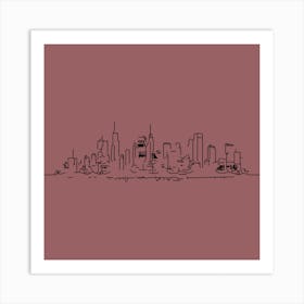 Dystopian City Art Print