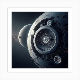 Spaceship 35 Art Print