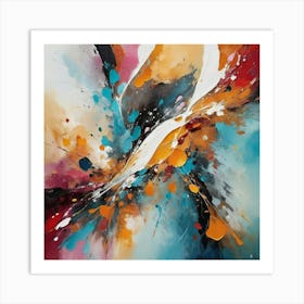 Abstract Nice Artwork Painting Art Print 3 Art Print