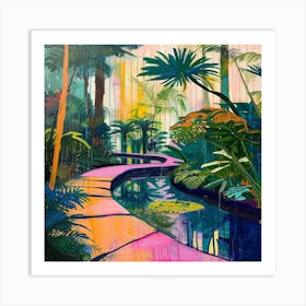 Colourful Gardens Phipps Conservatory And Botanic Gardens Usa 1 Art Print