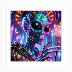 Alien Art Art Print