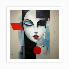 Abstract Of A Woman 7 Art Print