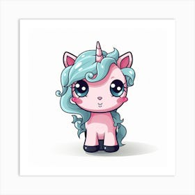 Cute Unicorn 179 Art Print