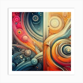 Abstract Art 28 Art Print