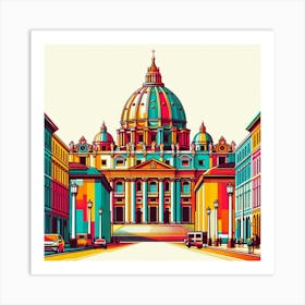 St. Peter’s Basilica 4 Art Print