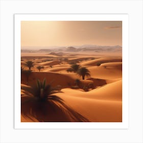 Desert - Desert Stock Videos & Royalty-Free Footage 3 Art Print