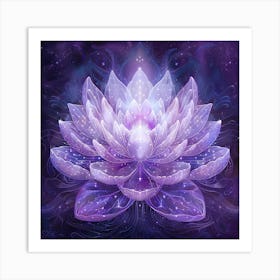 Crown Chakra (Sahasrara) 3 Art Print