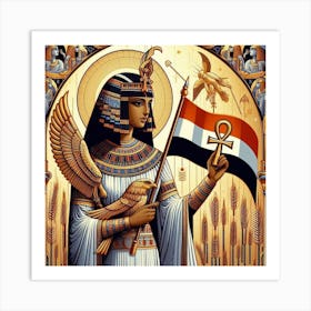 Egyptian Goddess 2 Art Print