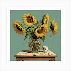 Sunflowers Art Print