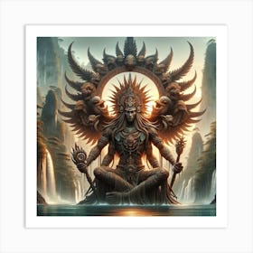 The Mandala Guard Art Print