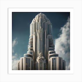 Deco Building 14 Art Print