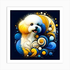 Bichon 02 1 Art Print