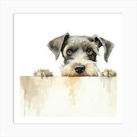 Standard Schnauzer Dog 5 Art Print