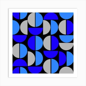 Abstract Pattern Mid-century Art Print