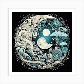 Yin And Yang 20 Art Print