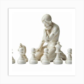 Chess Pieces 3 Art Print