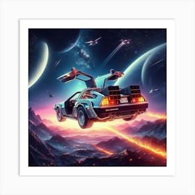 Back To The Future 1 Art Print