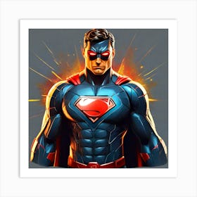 Superman 1 Art Print