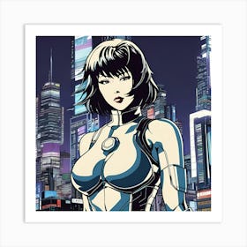 Ghost In The Shell 4 Art Print