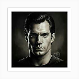 Henry Cavill Art Print