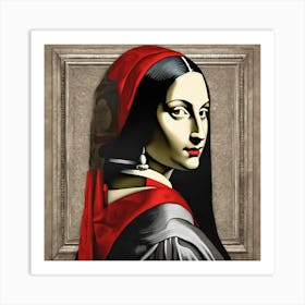 Leonardo Da Vinci Art Print