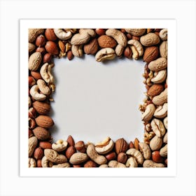 Nut Frame 17 Art Print