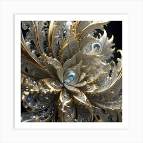 Julia Fractal 15 Art Print