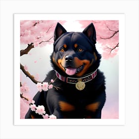 Rottweiler 1 Art Print