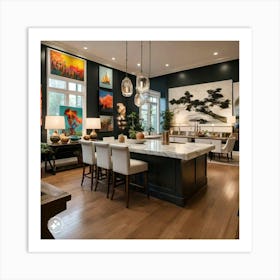 Modern Kitchen 3 Art Print