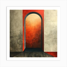 Red Doorway - city wall art, colorful wall art, home decor, minimal art, modern wall art, wall art, wall decoration, wall print colourful wall art, decor wall art, digital art, digital art download, interior wall art, downloadable art, eclectic wall, fantasy wall art, home decoration, home decor wall, printable art, printable wall art, wall art prints, artistic expression, contemporary, modern art print, Art Print