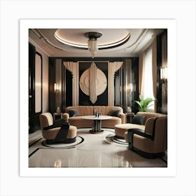 Deco Living Room 26 Art Print