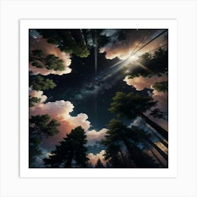 Sky And Clouds Art Print