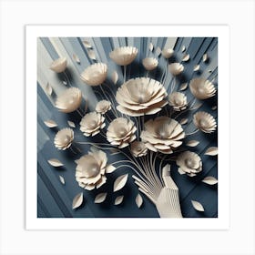 Flowers 24 Art Print