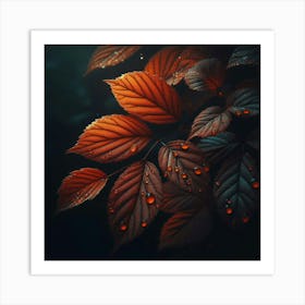 Autumn Leaves 4 Art Print