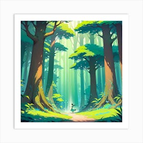 Forest Path 7 Art Print