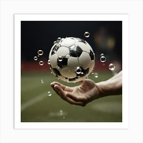 Soccer Ball Art Print