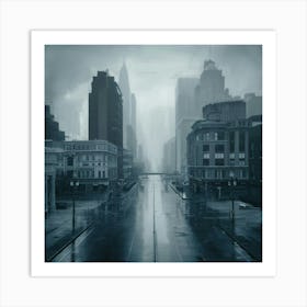 Cityscape 37 Art Print