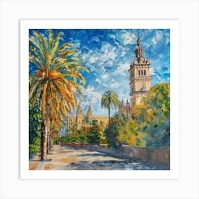 Seville Cathedral 1 Art Print