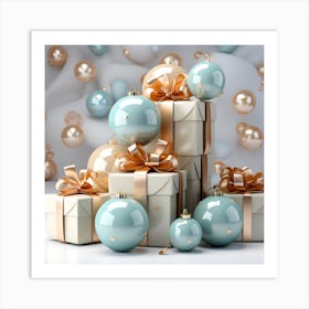 Christmas Presents Art Print