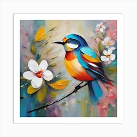 Bird Painting Art Print