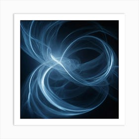 Abstract Smoke Art Print