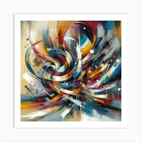 Abstract Painting 1 Art Print