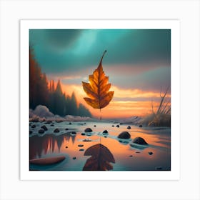 Autumn Leaves Art Print