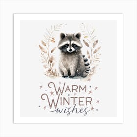 Warm Winter Wishes Art Print