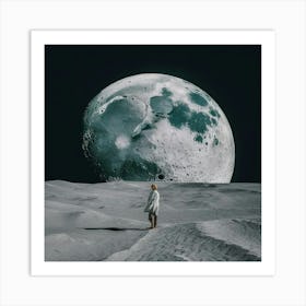 Moon 2 Art Print